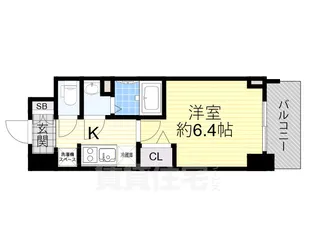 ArtizA淡路【14階】の間取り