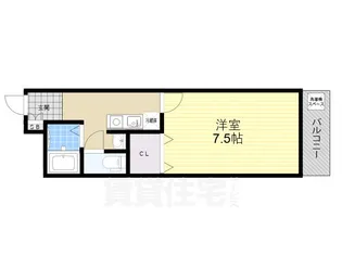 オーブ北口【4階】の間取り