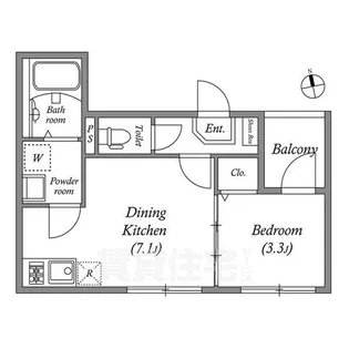 「Luna Terrace」【3階】の間取り