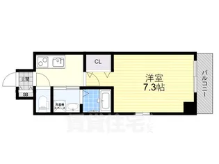 スペランツァ2都島【5階】の間取り