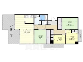 マインズ・コム神崎川【5階】の間取り