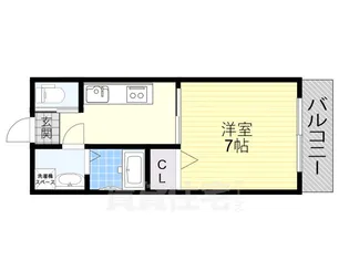 大阪府堺市中区深井中町【アパート】の間取り