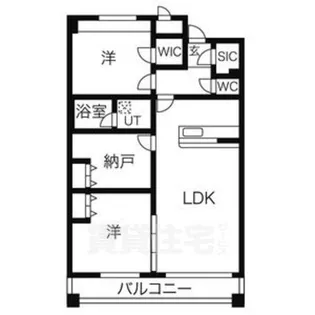 CASA川名山【1階】の間取り