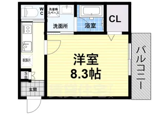 KTIレジデンス杭瀬【3階】の間取り