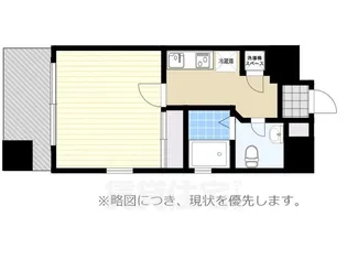 サヴォイテンジンクォーター【4階】の間取り