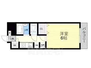 アーバンジャングルプレース206【2階】の間取り