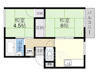 ビオラハイツ【2階】の間取り