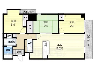 イースタンビル【10階】の間取り