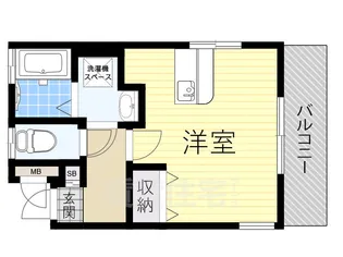 大阪府堺市堺区南島町6丁【マンション】の間取り