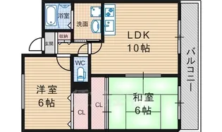 ラベールあびこ【3階】の間取り
