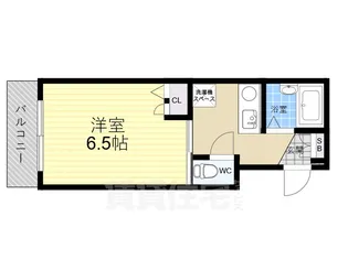 ドム北口【3階】の間取り