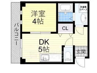 大阪府大阪市東淀川区瑞光3丁目【マンション】の間取り