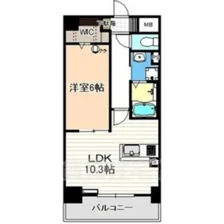 ビアンコネロ【3階】の間取り