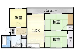 ラインプラザ本郷【2階】の間取り