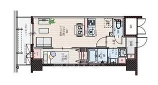 シンセラティ薬院【8階】の間取り