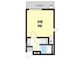 奈良県橿原市久米町【マンション】の間取り
