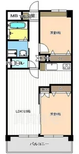 カーサクラロ【2階】の間取り