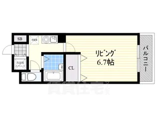 Collection甲東園【3階】の間取り