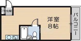 グローバル杭瀬【3階】の間取り