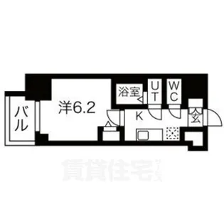 愛知県名古屋市西区押切2丁目【マンション】の間取り
