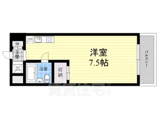 FKマンション【2階】の間取り