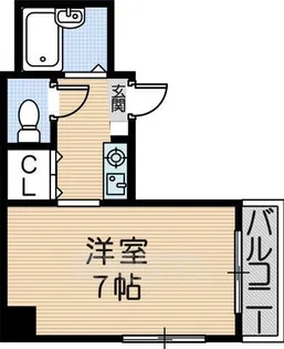 メゾン出口【4階】の間取り
