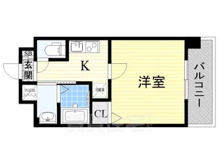 ラグゼ新大阪3【2階】の間取り