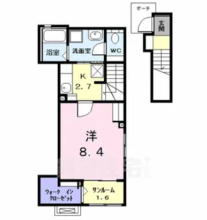 メゾン ピアストリー【2階】の間取り
