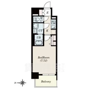 S-RESIDENCE堀田beaute【5階】の間取り