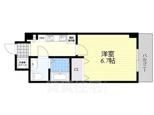 ラ・フォーレ野江内代II【7階】の間取り