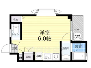 ディーシモンズ【2階】の間取り
