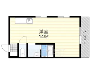 タイエイビル【1階】の間取り
