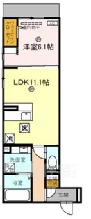 ヴェラ ブランカ【1階】の間取り