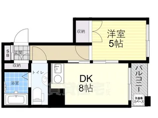 タダマンション【1階】の間取り