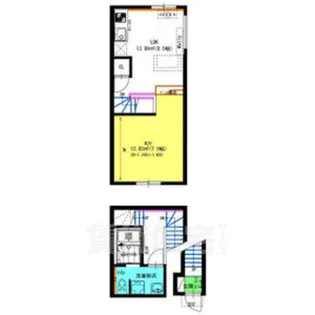 愛知県名古屋市瑞穂区丸根町2丁目【アパート】の間取り