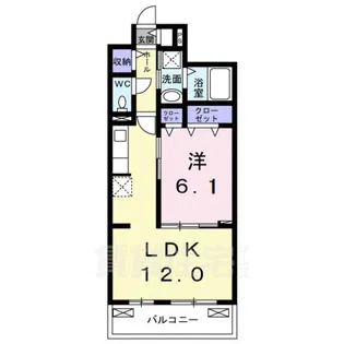 アルモニーブラッセ【3階】の間取り