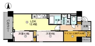 THE RESIDENCE 北白川 【2階】の間取り