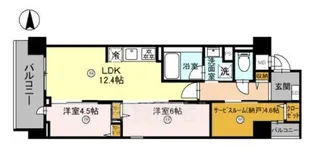 THE RESIDENCE 北白川 【3階】の間取り
