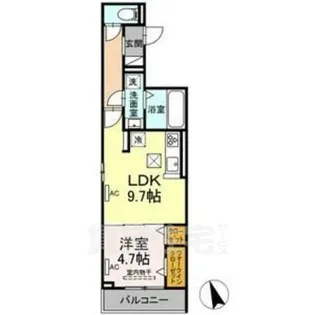 グレイス【1階】の間取り