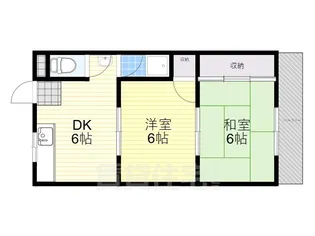 エスポワール上神田【2階】の間取り