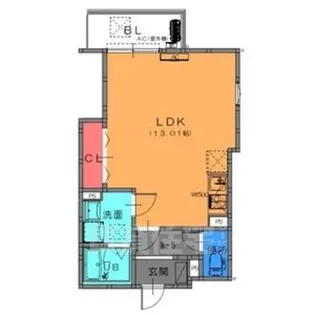 大阪府高石市西取石1丁目【アパート】の間取り