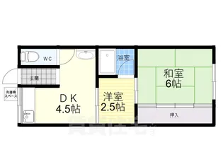 山本文化【2階】の間取り