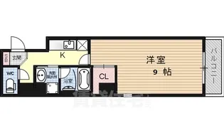 滋賀県草津市大路1丁目【マンション】の間取り