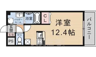 エルセレーノ草津【4階】の間取り