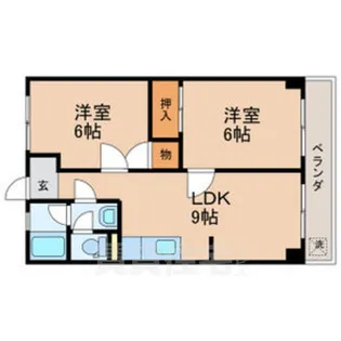 マルトウビル【2階】の間取り