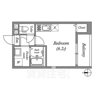 ハーモニーテラス福稲上高松町【1階】の間取り