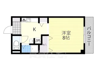 第3ハイツ高樋【3階】の間取り