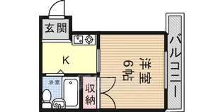 ハイツハシマ【2階】の間取り