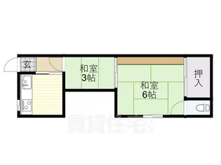 阪本文化【1階】の間取り