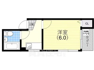 サンスリービル【3階】の間取り
